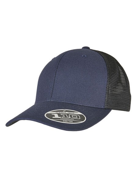 FLE-110ST-110 Structured Canvas Trucker Cap 2